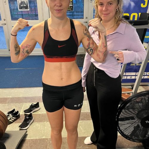 <strong>PATRICIA BERGHULT OK PÅ VIKTEN 7 DAGAR FÖRE FIGHT</strong>