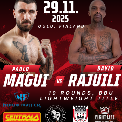 <strong>FIGHT WEEK FÖR MAGUI & BERGHULT & KOLLI .. I FINLAND</strong>