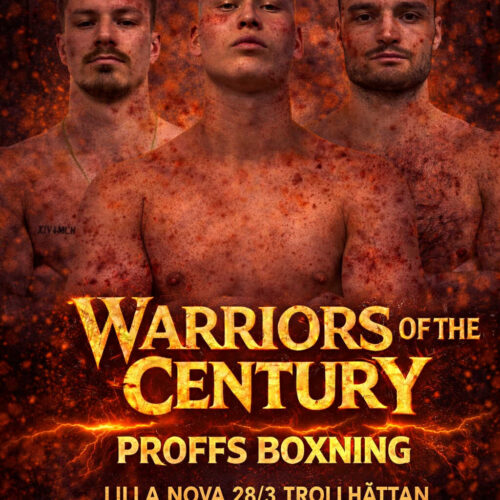 <strong>FEM VECKOR TILL PROFFSHOW ”WARRIORS” I TROLLHÄTTAN</strong>