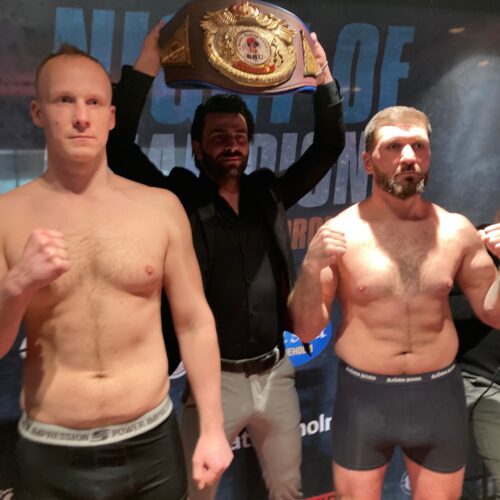 Nigit of Champions proffs invägda och good to go!