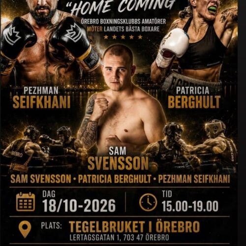 <strong>FIGHT LIFE PROMOTION I ÖREBRO DEN 18/10</strong>